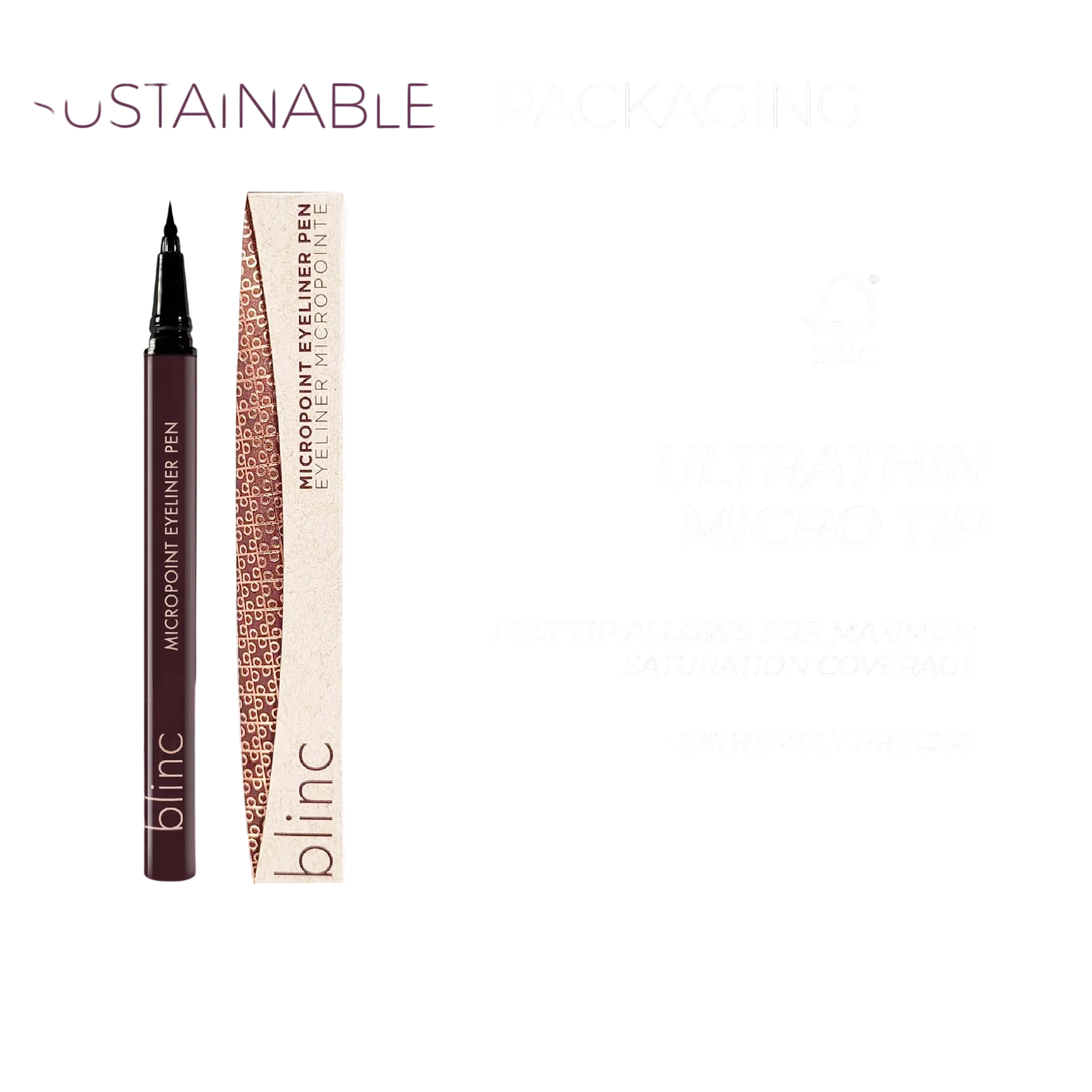 Micropoint Eyeliner Pen - Black - image 3