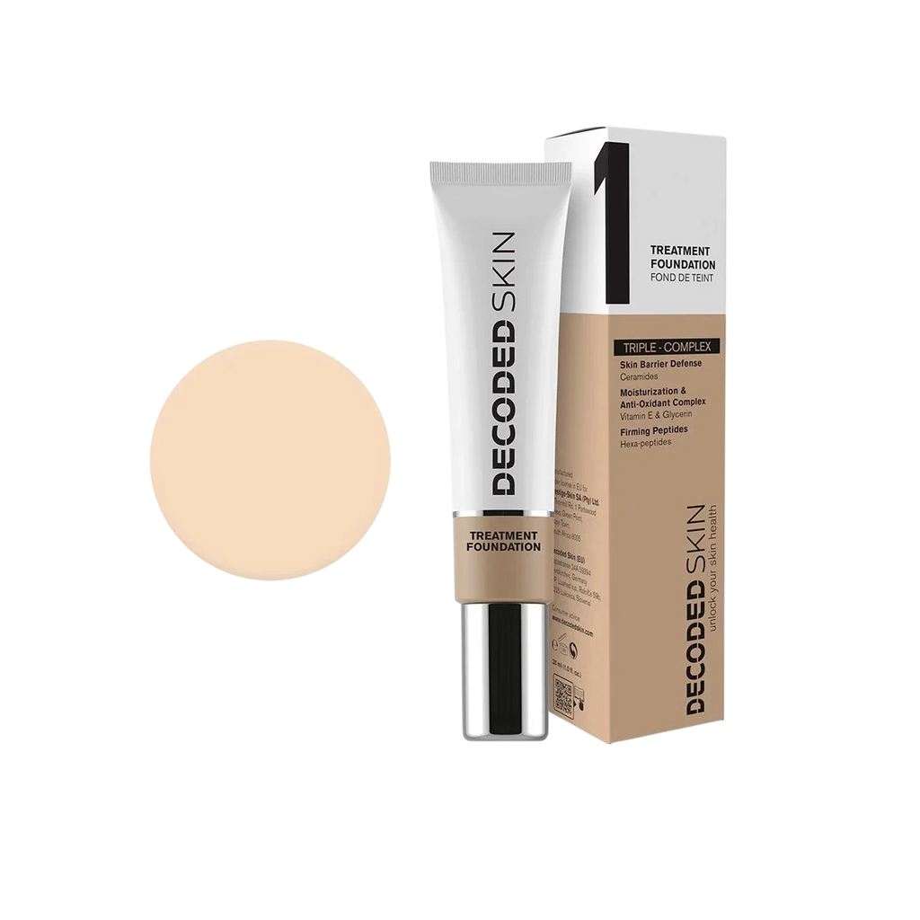 Decoded Skin Foundation - Shade 1 Ivory to Light