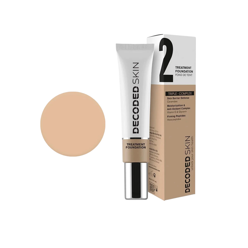 Decoded Skin Foundation - Shade 2 Light to Fair