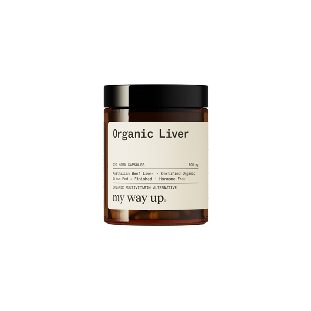 My Way Up® Organic Liver - 120 Capsules