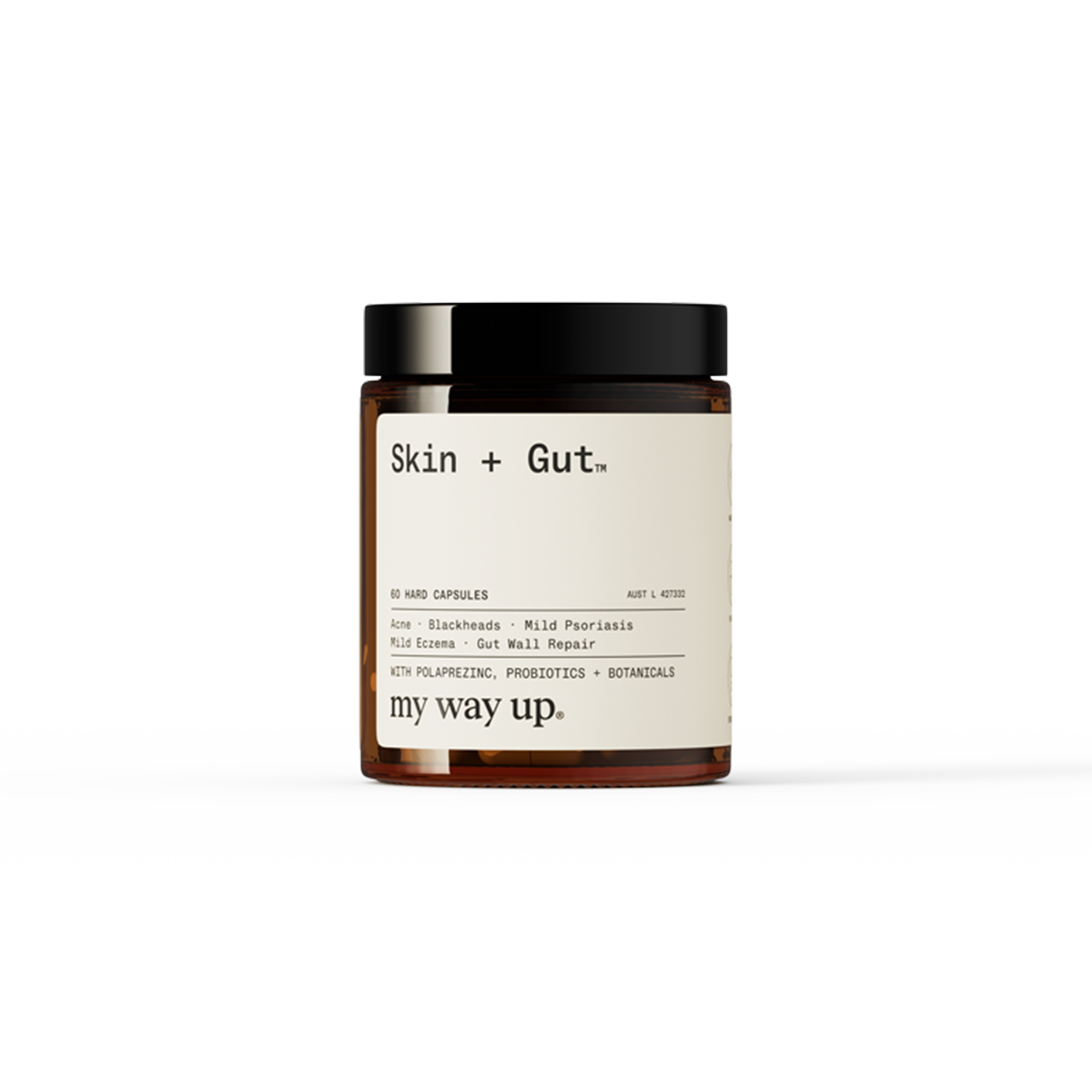 My Way Up® Skin + Gut - 60 Capsules