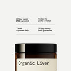 My Way Up® Organic Liver - 120 Capsules